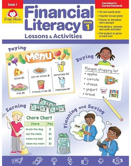 Financial Literacy Lessons & Activities, Grade 1