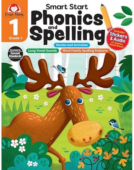 Smart Start: Phonics and Spelling, Grade 1 Workbook