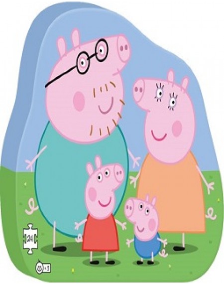 Peppa Pig And Family Puzzle