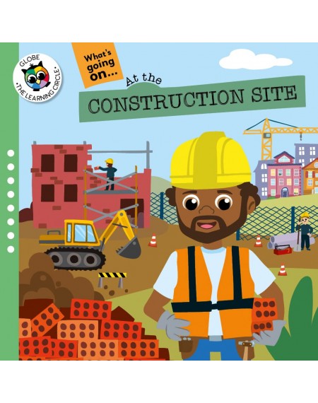 What's Going on Construction Site Board book