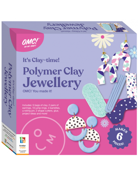 OMC! It's Clay Time! Polymer Clay Jewellery Kit