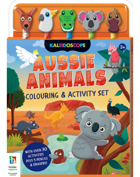 Aussie Animals Colouring & Activity Set
