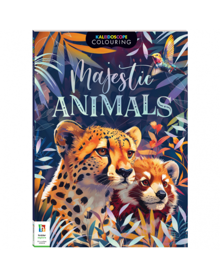 Kaleidoscope Colouring: Majestic Animals