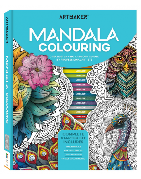 Art Maker: Mandala Colouring Kit