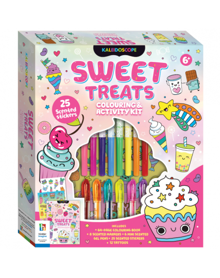 Super Kaleidoscope Colouring Kit: Sweet Treats Activity