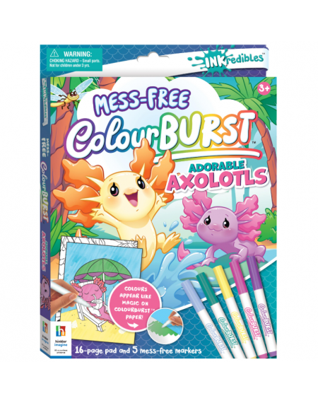 Inkredibles Colour Burst: Adorable Axolotls