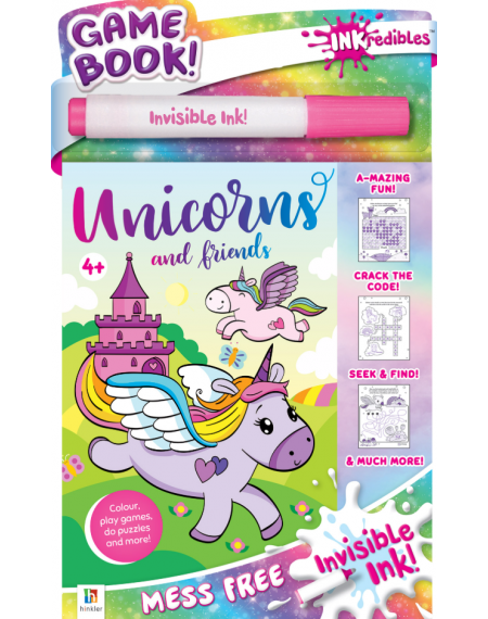 Inkredibles Invisible Ink: Unicorns and Friends