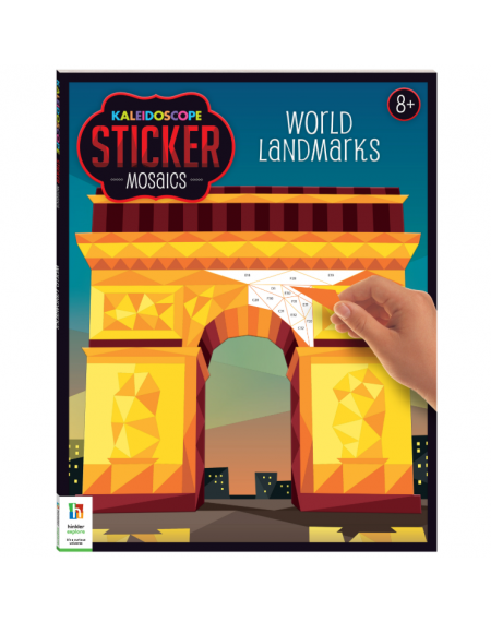 Kaleidoscope Sticker Mosaics: World Landmarks