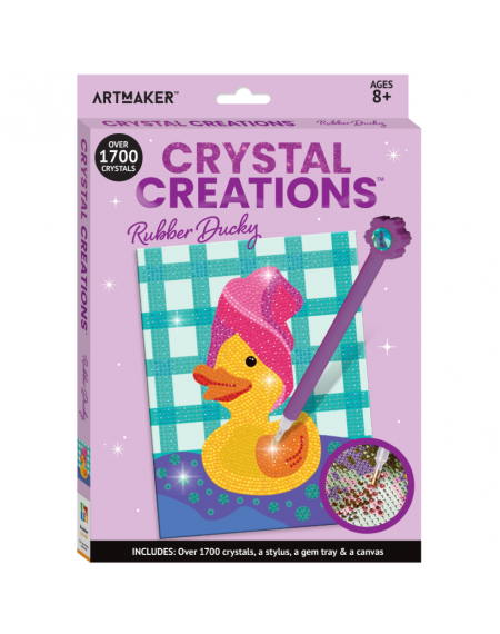 ArtMaker Crystal Creations Rubber Ducky