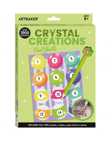 Crystal Creations Pool Balls