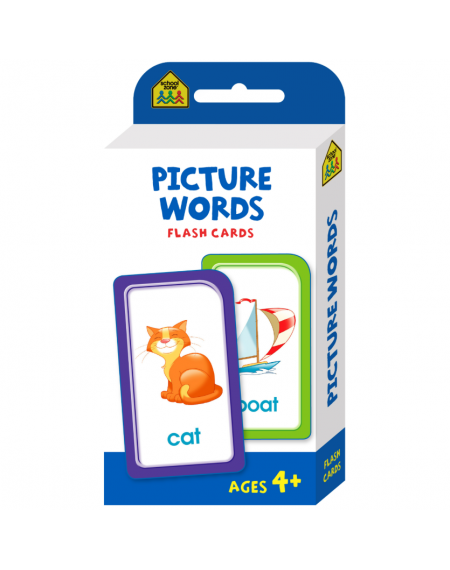 School Zone Picture Words Flash Cards