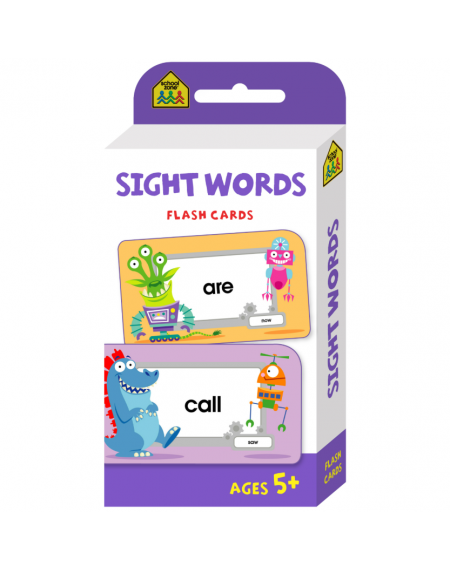 School Zone Sight Words Flash Cards