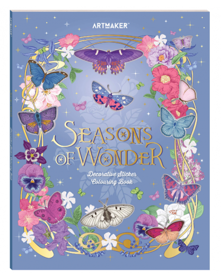 Art Maker Sticker & Colouring Book - Seasons of Wonder