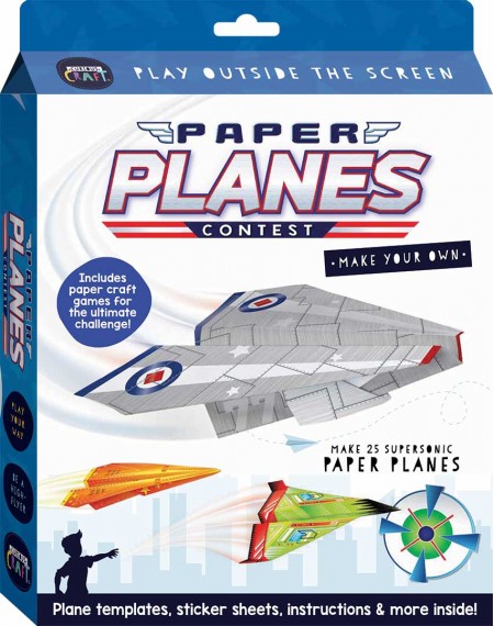 Curious Craft : Make Your Own Paper Planes Contest(Hinkler)