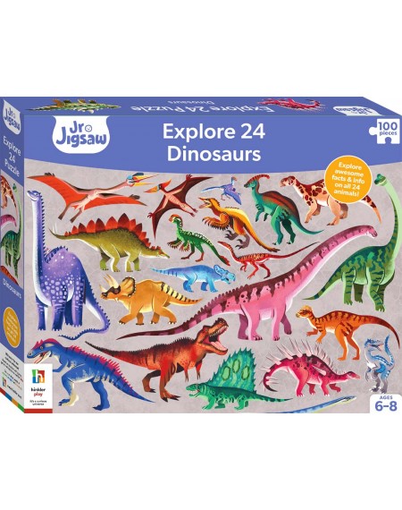 Junior Jigsaw Explore 24 : Dinosaurs