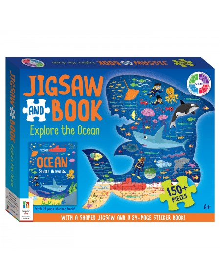 Jigsaw and Book Ocean Adventure