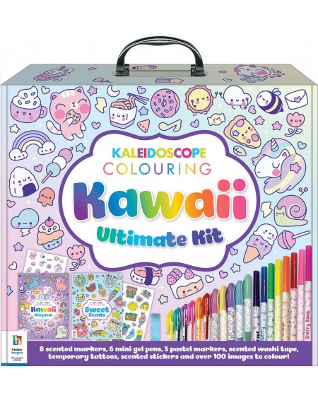 Kaleidoscope Colouring : Kawaii Ultimate Activity Kit