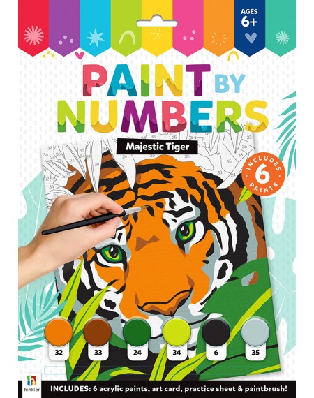 Majestic Tiger Paint by Numbers