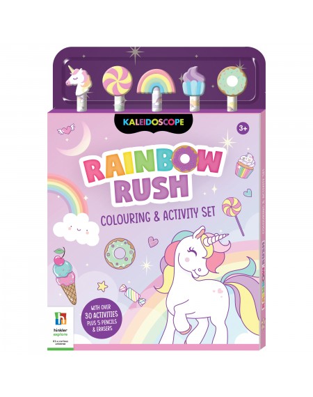 Rainbow Rush Colouring & Activity Set