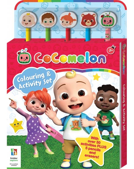 Cocomelon Colouring And Activity Set