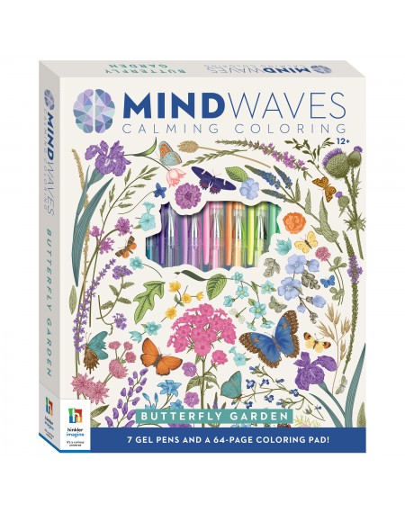 Mindwaves Butterfly Garden Colouring Kit