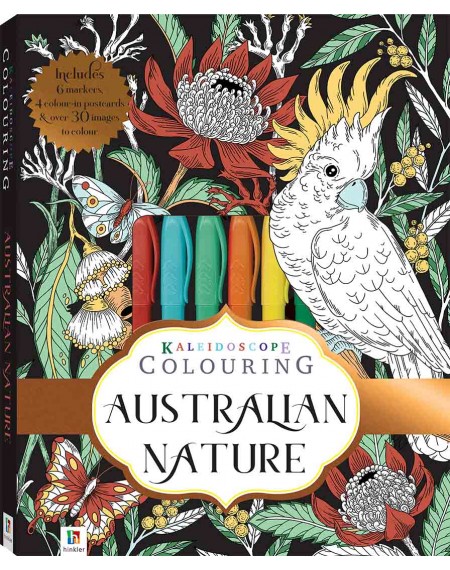 Kaleidoscope Colouring Kit: Australian Nature