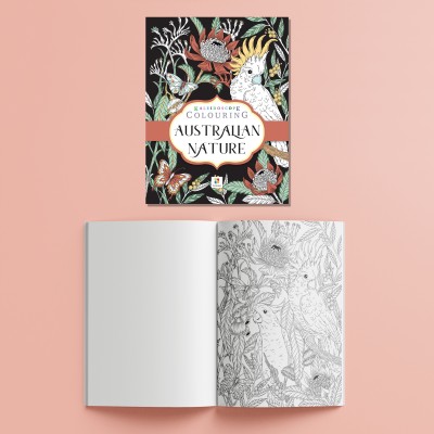 Kaleidoscope Sticker Mosaics: Flora and Fauna - Books - Adult