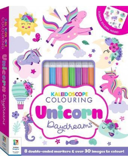 Kaleidoscope Colouring Kit: Unicorn Daydreams
