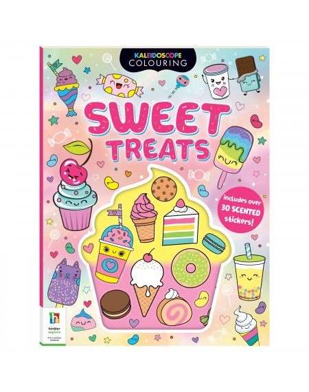 Kaleidoscope Colouring Scented Stickers Sweet Treats