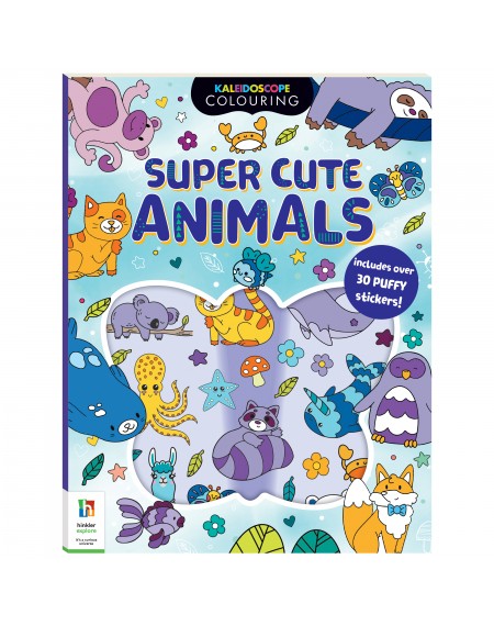 Kaleidoscope Colouring Scented Stickers Super Cute Animals