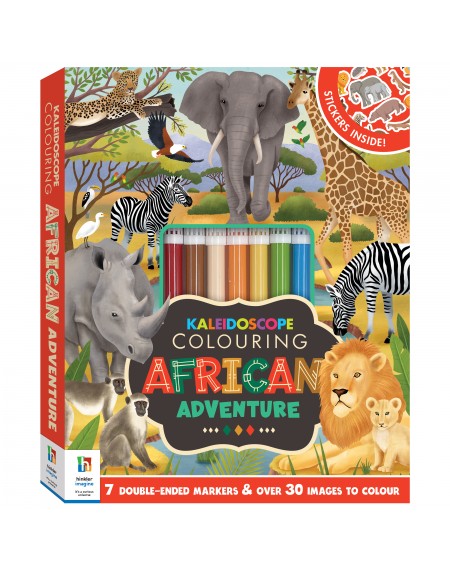Kaleidoscope Colouring Kit African Adventure