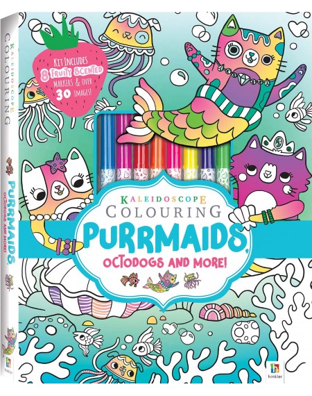 Kaleidoscope Colouring: Purrmaids, Octodogs and More