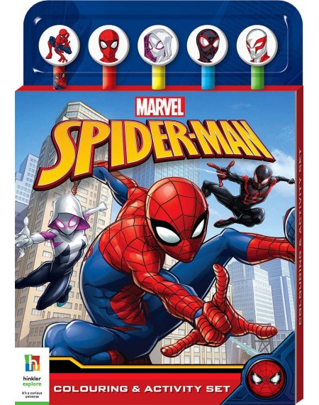Spiderman Colouring & Activity Set