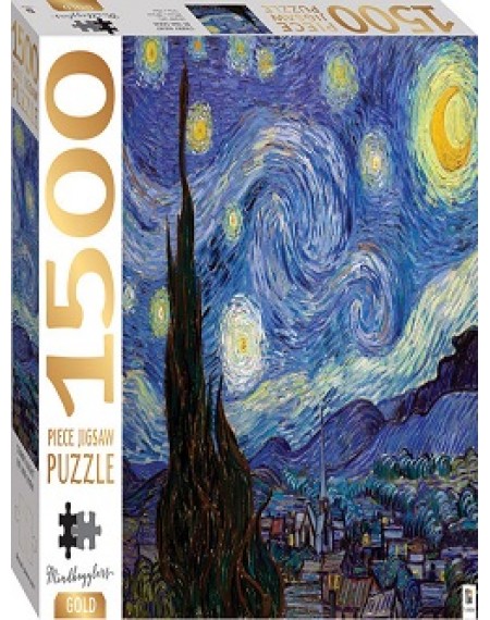 1500 Piece Jigsaw Puzzle : Starry Night By Van Gogh