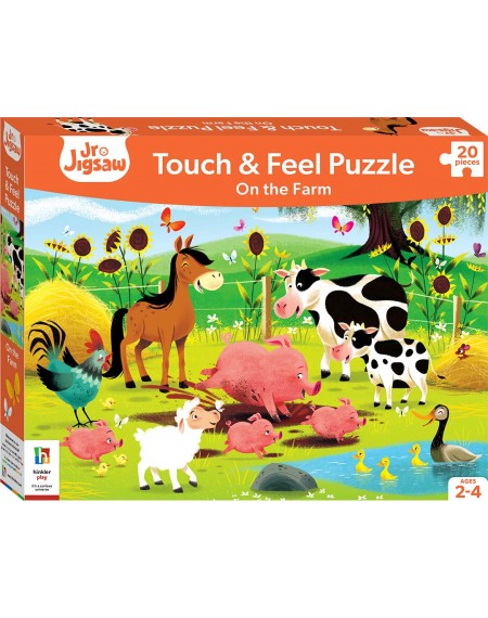 Touch & Feel Puzzle On the Farm