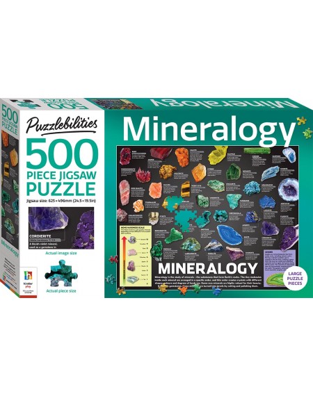 Puzzlebilities 500 Piece Jigsaw Puzzle : Mineralogy Jigsaw