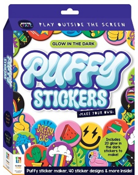 Curious Craft Make Your Own Puffy Stickers