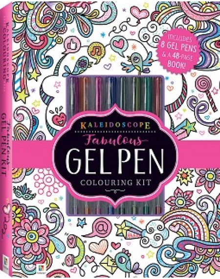 Kaleidoscope Fabulous Gel Pen Colouring Kit