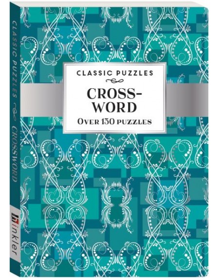 Classic Puzzles: Crossword Teal Wallpaper (pack 1)