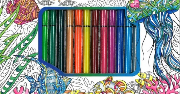 Art Maker Masterclass Collection: Mindwaves Colouring - Art Kits - Art +  Craft - Adults - Hinkler