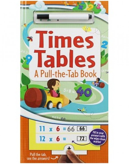 Pull The Tab Wipe Clean Times Tables With Marker