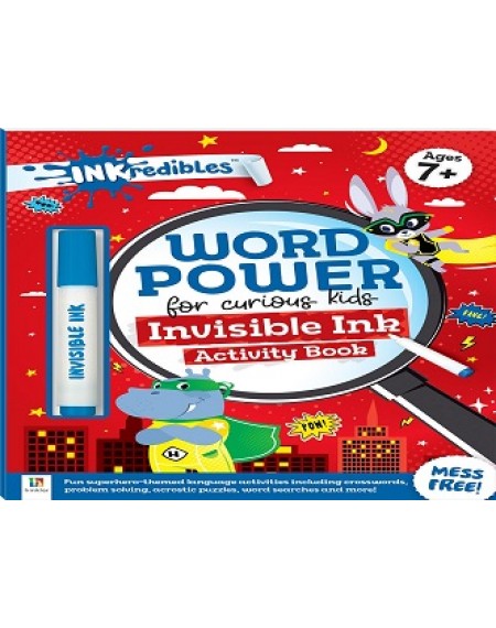 Inkredibles: Word Power Invisible Ink Activity Book