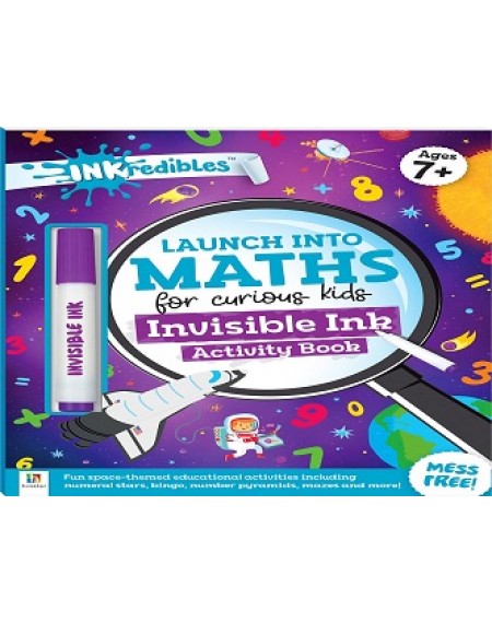 Inkredibles: Launch into Maths Invisible Ink Activity Book