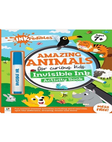 Inkredibles: Amazing Animals Invisible Ink Activity Book