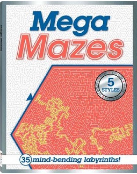 Mega Mazes 128 pp