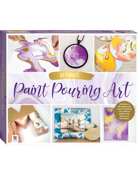Ultimate Paint Pouring Kit (2021 Purple Edition)
