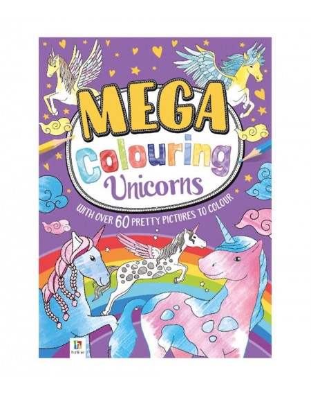 Mega Colouring : Unicorns