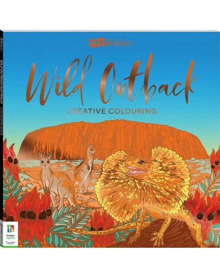 Art Maker Wild Outback Colouring Book