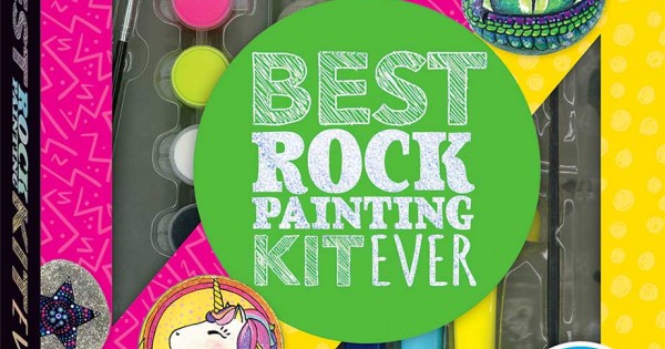 Super Zap! Best Rock Painting Kit Ever