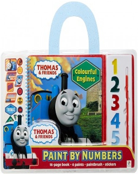 Colourful Engines Thomas Paint By Numbers